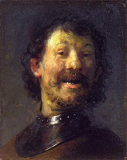 REMBRANDT Harmenszoon van Rijn The laughing man china oil painting image